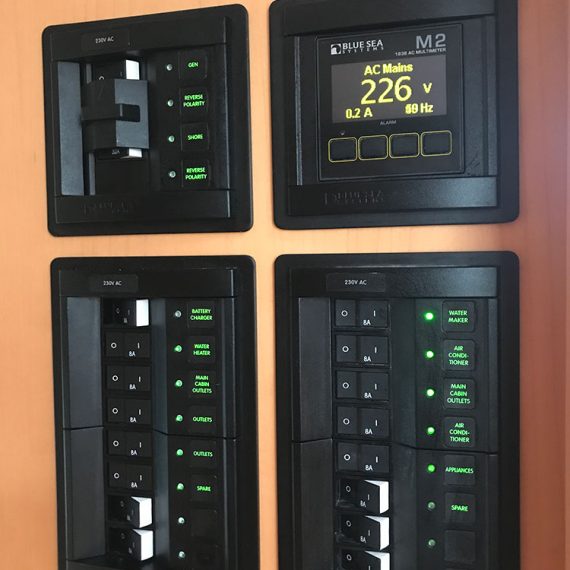 AC switchboard marine